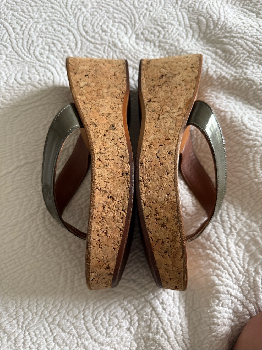 Women's KJacques Platform Sandals in Steel Gray